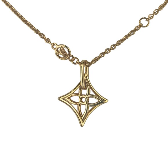 LOUIS VUITTON Gold Necklace